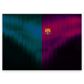 Поздравительная открытка с принтом FC Barcelona 2018 abstract в Петрозаводске, 100% бумага | плотность бумаги 280 г/м2, матовая, на обратной стороне линовка и место для марки
 | Тематика изображения на принте: fc | fc barcelona | fcb | fly emirates | ronaldo | абстракция | барселона | геометрия | зож | клуб | линии | месси | модные | мяч | реал мадрид | спорт | спортивные | тренды | футбол | футбольный клуб | эмблема