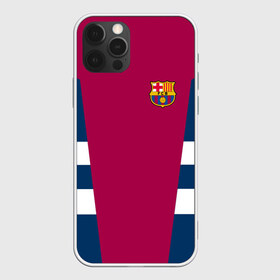 Чехол для iPhone 12 Pro Max с принтом FC Barcelona 2018 Vintage в Петрозаводске, Силикон |  | Тематика изображения на принте: fc | fc barcelona | fcb | fly emirates | ronaldo | абстракция | барселона | геометрия | зож | клуб | линии | месси | модные | мяч | реал мадрид | спорт | спортивные | тренды | футбол | футбольный клуб | эмблема