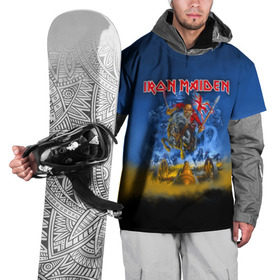Накидка на куртку 3D с принтом Iron Maiden в Петрозаводске, 100% полиэстер |  | Тематика изображения на принте: iron maiden | адриан смит | айрон мейден | гроза | группа | дэйв мюррей | железная дева | ирон майден | метал | мрачный | музыка | песни | рок | стив харрис | тяжелый | флаг | хеви | хевиметал