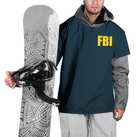 Накидка на куртку 3D с принтом FBI в Петрозаводске, 100% полиэстер |  | fbi jacket | special forces | спецслужбы | фбр | федеральное бюро расследований