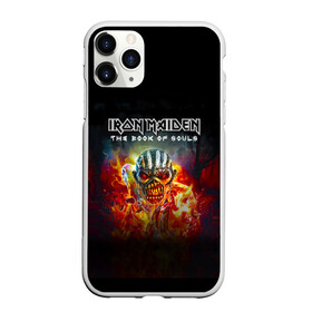 Чехол для iPhone 11 Pro матовый с принтом Iron Maiden в Петрозаводске, Силикон |  | iron maiden | адриан смит | айрон мейден | группа | дэйв мюррей | железная дева | индеец | ирон майден | метал | мрачный | музыка | огонь | песни | рок | стив харрис | тяжелый | хеви | хевиметал