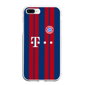 Чехол для iPhone 7Plus/8 Plus матовый с принтом FC Bayern 2018 Original #8 в Петрозаводске, Силикон | Область печати: задняя сторона чехла, без боковых панелей | bayern | fly fc | бавария | спорт | футбольный клуб