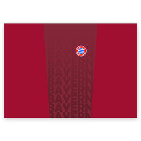 Поздравительная открытка с принтом FC Bayern 2018 Original #12 в Петрозаводске, 100% бумага | плотность бумаги 280 г/м2, матовая, на обратной стороне линовка и место для марки
 | bayern | fly fc | бавария | спорт | футбольный клуб