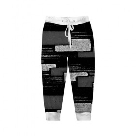 Детские брюки 3D с принтом abstraction texture в Петрозаводске, 100% полиэстер | манжеты по низу, эластичный пояс регулируется шнурком, по бокам два кармана без застежек, внутренняя часть кармана из мелкой сетки | Тематика изображения на принте: 