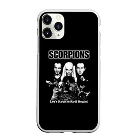Чехол для iPhone 11 Pro матовый с принтом Группа Scorpions в Петрозаводске, Силикон |  | scorpions | группа | скорпионс | хард | хардрок