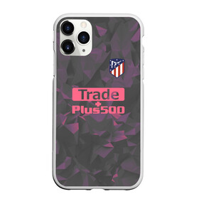 Чехол для iPhone 11 Pro матовый с принтом Atletico Madrid Original #8 в Петрозаводске, Силикон |  | атлетико мадрид | полигоны | эмблема