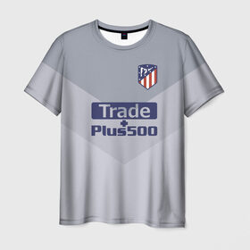 Мужская футболка 3D с принтом Atletico Madrid Original #9 в Петрозаводске, 100% полиэфир | прямой крой, круглый вырез горловины, длина до линии бедер | 