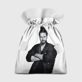 Подарочный 3D мешок с принтом Том Каулитц в Петрозаводске, 100% полиэстер | Размер: 29*39 см | Тематика изображения на принте: bill kaulitz | tokio hotel | tom | билл каулиц | том
