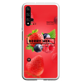 Чехол для Honor 20 с принтом Berry Mix в Петрозаводске, Силикон | Область печати: задняя сторона чехла, без боковых панелей | energy diet | nl | нл