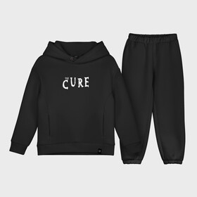 Детский костюм хлопок Oversize с принтом The Cure в Петрозаводске,  |  | cure | британия | группы | музыка | надпись | роберт смит | роджер одоннелл | рок | саймон гэллап