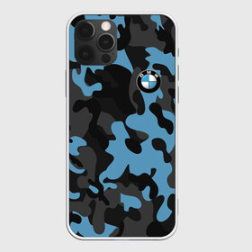 Чехол для iPhone 12 Pro Max с принтом BMW Military brand color в Петрозаводске, Силикон |  | bmw | автомобильные | бмв | машины