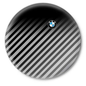 Значок с принтом BMW 2018 Black Collection в Петрозаводске,  металл | круглая форма, металлическая застежка в виде булавки | Тематика изображения на принте: bmw | автомобильные | бмв | машины