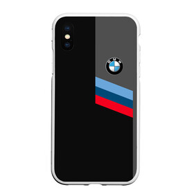 Чехол для iPhone XS Max матовый с принтом BMW Brand Tricolor в Петрозаводске, Силикон | Область печати: задняя сторона чехла, без боковых панелей | bmw | автомобильные | бмв | машины