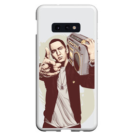 Чехол для Samsung S10E с принтом Eminem Art в Петрозаводске, Силикон | Область печати: задняя сторона чехла, без боковых панелей | art | eminem | hip hop | rap | rap god | арт | брюс | бумбокс | маршалл | мэтерс | рэп | хим хоп | эминем