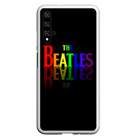 Чехол для Honor 20 с принтом The beatles в Петрозаводске, Силикон | Область печати: задняя сторона чехла, без боковых панелей | Тематика изображения на принте: british | rock | the beatles