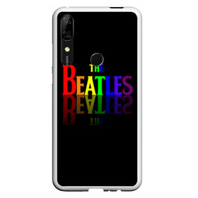 Чехол для Honor P Smart Z с принтом The beatles в Петрозаводске, Силикон | Область печати: задняя сторона чехла, без боковых панелей | Тематика изображения на принте: british | rock | the beatles