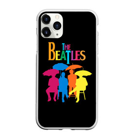 Чехол для iPhone 11 Pro матовый с принтом The beatles в Петрозаводске, Силикон |  | british | rock | the beatles