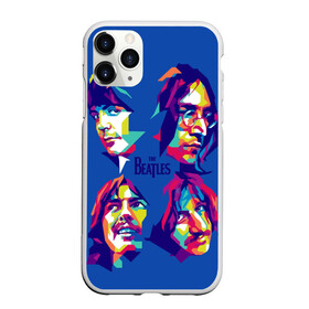 Чехол для iPhone 11 Pro матовый с принтом The beatles в Петрозаводске, Силикон |  | the beatles | искусство | поп арт