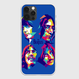 Чехол для iPhone 12 Pro Max с принтом The beatles в Петрозаводске, Силикон |  | the beatles | искусство | поп арт