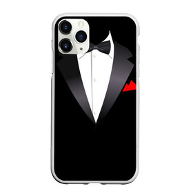 Чехол для iPhone 11 Pro матовый с принтом Смокинг в Петрозаводске, Силикон |  | жених | муж | свадьба | смокинг | смокинг для жениха