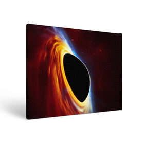 Холст прямоугольный с принтом Black planet в Петрозаводске, 100% ПВХ |  | black hole | planet | space | астрономия | вселенная | звёзды | космос | млечный путь | планета | чёрная дыра