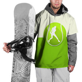 Накидка на куртку 3D с принтом Теннис в Петрозаводске, 100% полиэстер |  | Тематика изображения на принте: sport | логотип | мяч | спорт | теннис