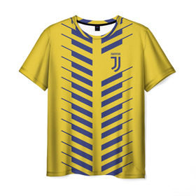 Мужская футболка 3D с принтом Juventus 2018 Creative #1 в Петрозаводске, 100% полиэфир | прямой крой, круглый вырез горловины, длина до линии бедер | Тематика изображения на принте: 