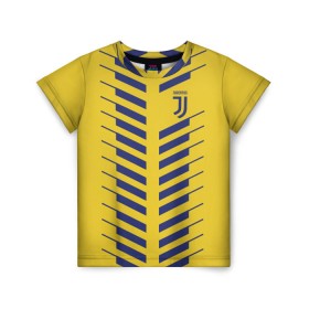 Детская футболка 3D с принтом Juventus 2018 Creative #1 в Петрозаводске, 100% гипоаллергенный полиэфир | прямой крой, круглый вырез горловины, длина до линии бедер, чуть спущенное плечо, ткань немного тянется | Тематика изображения на принте: 