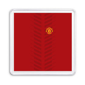 Магнит 55*55 с принтом Manchester United Creative #1 в Петрозаводске, Пластик | Размер: 65*65 мм; Размер печати: 55*55 мм | emirates | fc | manchester united | абстракция | геометрия | зож | клуб | линии | манчестер юнайтед | модные | мяч | россии | спорт | спортивные | стиль | тренды | футбол | футбольный клуб | экстрим | эмблема