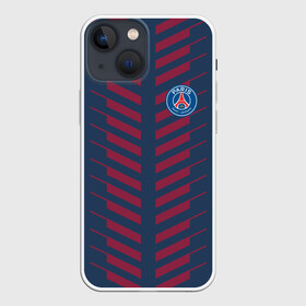 Чехол для iPhone 13 mini с принтом PSG LOGO ORIGINAL UNIFORM | ПСЖ ФОРМА в Петрозаводске,  |  | fc | fly emirates | paris | psg | лого | париж | псж | спорт | спортивные | фк | футбольный клуб