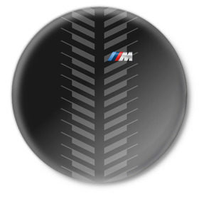 Значок с принтом BMW 2018 Creative в Петрозаводске,  металл | круглая форма, металлическая застежка в виде булавки | bmw | автомобильные | бмв