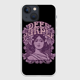 Чехол для iPhone 13 mini с принтом Deep Purple в Петрозаводске,  |  | album | british | deep purple | england | heavy metal | rock group | альбом | англия | британская | рок группа | хеви металл