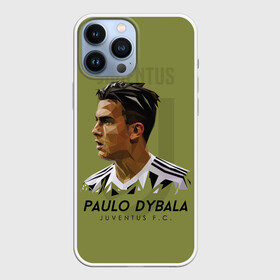 Чехол для iPhone 13 Pro Max с принтом Paulo Dybala Juventus FC в Петрозаводске,  |  | dibala | dybala | juve | juventus | juvi | kit | russia | world cup | бонусная | гостевая | дибала | домашняя | италия | футбол | чемпионат мира | юве | ювентус | юви