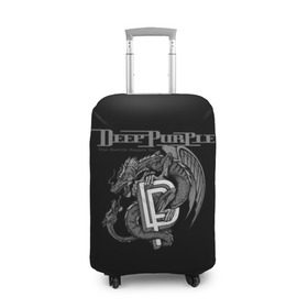 Чехол для чемодана 3D с принтом Deep Purple в Петрозаводске, 86% полиэфир, 14% спандекс | двустороннее нанесение принта, прорези для ручек и колес | album | british | deep purple | england | heavy metal | rock group | альбом | англия | британская | рок группа | хеви металл