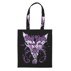 Сумка 3D повседневная с принтом Deep Purple в Петрозаводске, 100% полиэстер | Плотность: 200 г/м2; Размер: 34×35 см; Высота лямок: 30 см | album | british | deep purple | england | heavy metal | rock group | альбом | англия | британская | рок группа | хеви металл