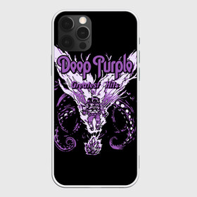 Чехол для iPhone 12 Pro с принтом Deep Purple в Петрозаводске, силикон | область печати: задняя сторона чехла, без боковых панелей | album | british | deep purple | england | heavy metal | rock group | альбом | англия | британская | рок группа | хеви металл