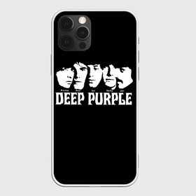 Чехол для iPhone 12 Pro с принтом Deep Purple в Петрозаводске, силикон | область печати: задняя сторона чехла, без боковых панелей | album | british | deep purple | england | heavy metal | rock group | альбом | англия | британская | рок группа | хеви металл