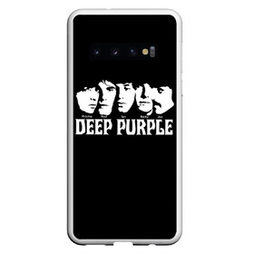 Чехол для Samsung Galaxy S10 с принтом Deep Purple в Петрозаводске, Силикон | Область печати: задняя сторона чехла, без боковых панелей | album | british | deep purple | england | heavy metal | rock group | альбом | англия | британская | рок группа | хеви металл