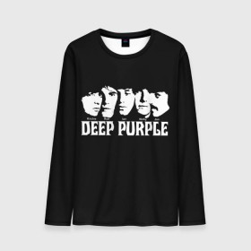 Мужской лонгслив 3D с принтом Deep Purple в Петрозаводске, 100% полиэстер | длинные рукава, круглый вырез горловины, полуприлегающий силуэт | album | british | deep purple | england | heavy metal | rock group | альбом | англия | британская | рок группа | хеви металл