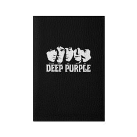 Обложка для паспорта матовая кожа с принтом Deep Purple в Петрозаводске, натуральная матовая кожа | размер 19,3 х 13,7 см; прозрачные пластиковые крепления | Тематика изображения на принте: album | british | deep purple | england | heavy metal | rock group | альбом | англия | британская | рок группа | хеви металл