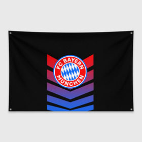 Флаг-баннер с принтом FC Bayern 2018 Original #13 в Петрозаводске, 100% полиэстер | размер 67 х 109 см, плотность ткани — 95 г/м2; по краям флага есть четыре люверса для крепления | bayern | fc | бавария | спорт | спортивные | футбол | футбольный клуб