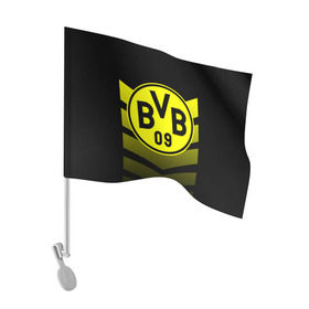 Флаг для автомобиля с принтом FC Borussia 2018 Original #15 в Петрозаводске, 100% полиэстер | Размер: 30*21 см | боруссия | дортмунд