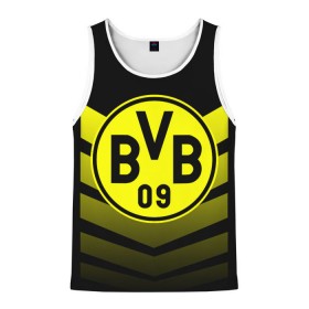 Мужская майка 3D с принтом FC Borussia 2018 Original #15 в Петрозаводске, 100% полиэстер | круглая горловина, приталенный силуэт, длина до линии бедра. Пройма и горловина окантованы тонкой бейкой | Тематика изображения на принте: боруссия | дортмунд