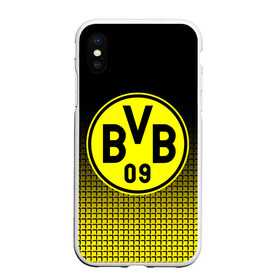 Чехол для iPhone XS Max матовый с принтом FC Borussia 2018 Original #1 в Петрозаводске, Силикон | Область печати: задняя сторона чехла, без боковых панелей | боруссия | дортмунд