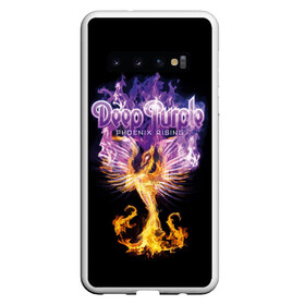 Чехол для Samsung Galaxy S10 с принтом Deep Purple в Петрозаводске, Силикон | Область печати: задняя сторона чехла, без боковых панелей | album | british | deep purple | england | heavy metal | rock group | альбом | англия | британская | рок группа | хеви металл