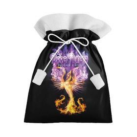 Подарочный 3D мешок с принтом Deep Purple в Петрозаводске, 100% полиэстер | Размер: 29*39 см | Тематика изображения на принте: album | british | deep purple | england | heavy metal | rock group | альбом | англия | британская | рок группа | хеви металл