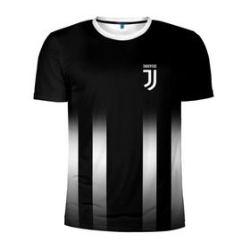 Мужская футболка 3D спортивная с принтом Juventus 2018 Line в Петрозаводске, 100% полиэстер с улучшенными характеристиками | приталенный силуэт, круглая горловина, широкие плечи, сужается к линии бедра | fc | juventus | спорт | фк | футбол | ювентус