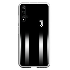 Чехол для Honor 20 с принтом Juventus 2018 Line в Петрозаводске, Силикон | Область печати: задняя сторона чехла, без боковых панелей | fc | juventus | спорт | фк | футбол | ювентус