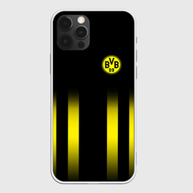 Чехол для iPhone 12 Pro с принтом FC Borussia 2018 Line в Петрозаводске, силикон | область печати: задняя сторона чехла, без боковых панелей | боруссия | дортмунд