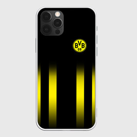 Чехол для iPhone 12 Pro Max с принтом FC Borussia 2018 Line в Петрозаводске, Силикон |  | боруссия | дортмунд